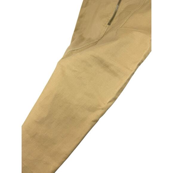 Belstaff Cotton Dress With Leather Trim Size Made In Italy Small 4-6 42 READ - Picture 4 of 15